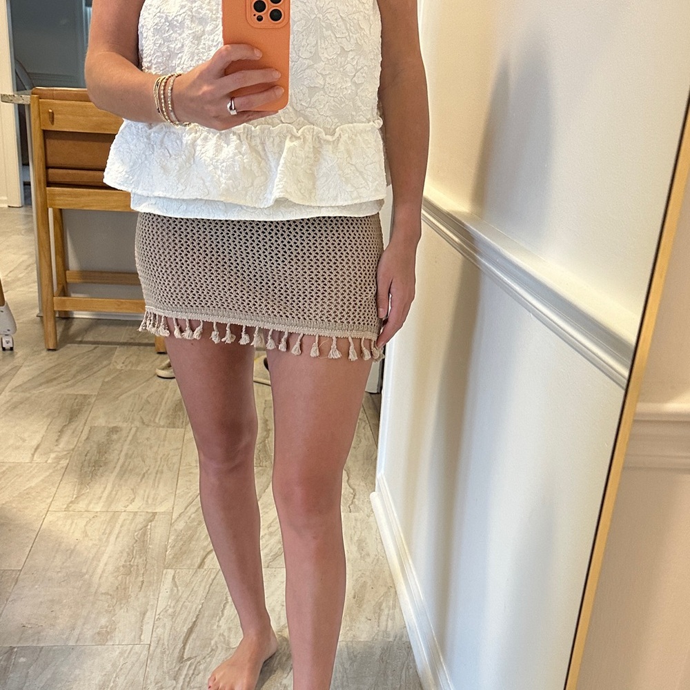 SHEIN swim suit skirt cover up